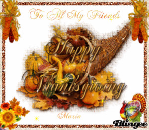 Happy Thanksgiving One And All