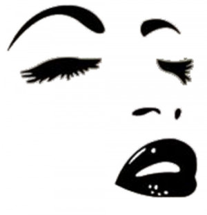 Giant-Sexy-Eyes-Face-Lips-Mural-Sticker-wall-art-decals-quote-living ...
