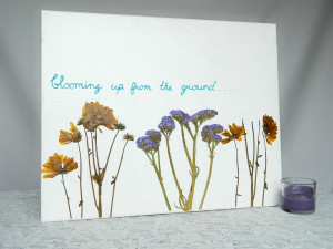 Tattooed Martha - Dried Flower Canvas Wall Art (19)