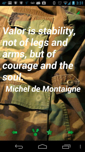 military-quotes for android screenshot