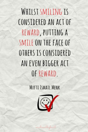 Islamic quotes, sayings, wise, smiling