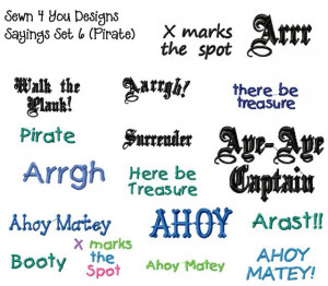 These are the pirate sayings and quotes Pictures