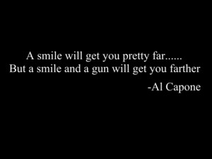 smile will get you pretty far…