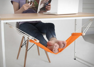 Now I Need An Under-The-Desk Foot Hammock