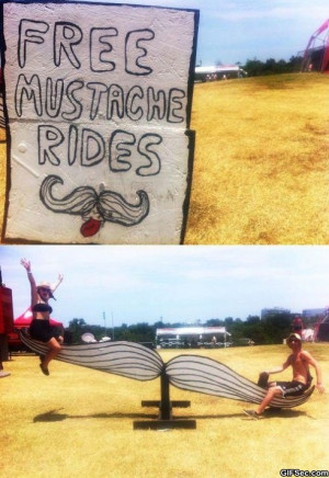 Mustache rides - Funny Pictures, MEME and Funny GIF from GIFSec.com