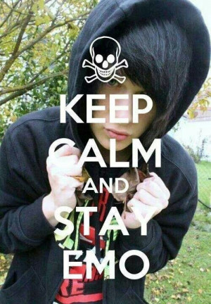 keep calm and stay emo