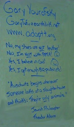 In conversation with Gary Yourofsky: Education is the key. Full ...