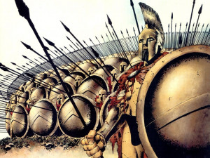 Favorite Ancient Warriors - Spartans : Ah-oooh! Ah-oooh! Ah-oooh!