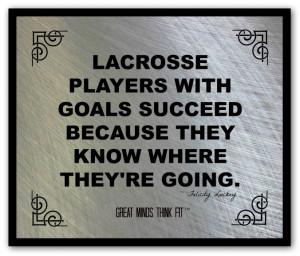 Lacrosse Poster and Quote #008