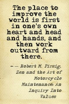 Quotes From Zen And The Art Of Motorcycle Maintenance About Quality ...