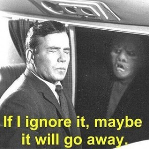 William Shatner in Twilight Zone. #memes