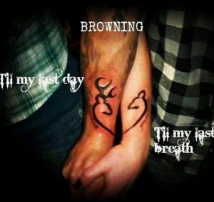 Not the browning Symbol, but the quote one on each couple