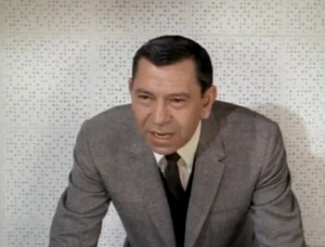 ... in his place on an episode of the police drama DRAGNET/NBC/1967-69