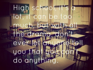 best life quotes on high school – i can’t forget this school life