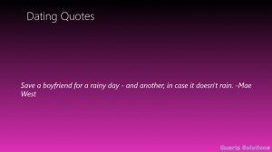 Dating Quotes