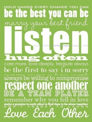 beautiful advices for the married and soon to be married. Follow the ...