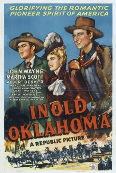 Movie Poster in Old Oklahoma 1943