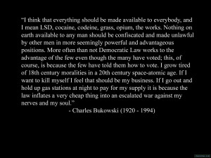 Charles Bukowski Wallpaper