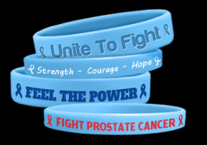 Raise Awareness of Prostate Cancer with Customized Wristbands