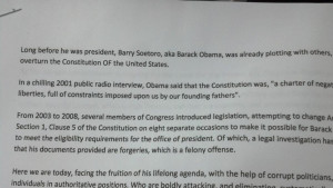 Obama Violates Constitution List