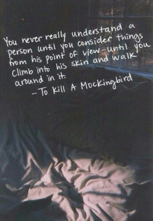 To kill a Mockingbird quote