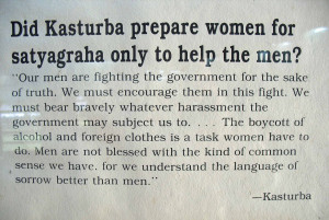 Better Off Without You Quotes Kasturba gandhi quote
