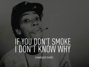 Wiz Khalifa Smoking Weed Quotes Tumblr Wiz khalifa quotes hd