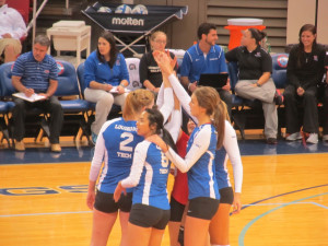 Volleyball. Techsters vs Utah State.