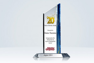 ... Recognition » Years of Service » Pinnacle Long Service Plaque