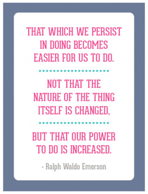 For the past thirty days, you have been “PERSISTING” in lifting ...