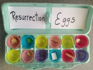 Easter Craft & Lesson: Resurrection Eggs with Bible Verses