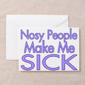 nosey people quotes