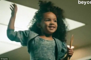 ... her life story as she dances her way to fame in new Toyota commercial