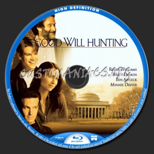 Good Will Hunting blu-ray label - DVD Covers & Labels by Customaniacs