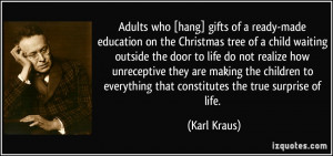 Karl Kraus Quote