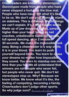 cheerleading cheerleading quotes cheerlead quot cheerleader quotes ...