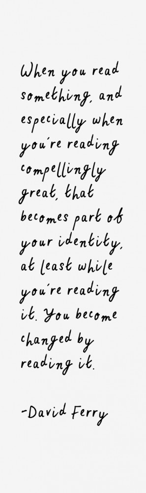 you re readingpellingly great that becomes part of your identity