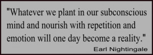 subconscious mind power. I am certainly not an expert on the power ...
