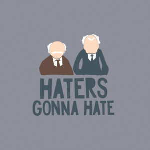 Muppets Old Men Haters Gonna Hate T-Shirt