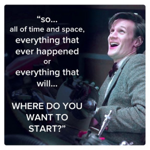 Eleventh Doctor (Matt Smith) | 11 Best Quotes Of The First 11 Doctors