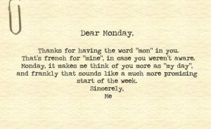 Monday morning quote