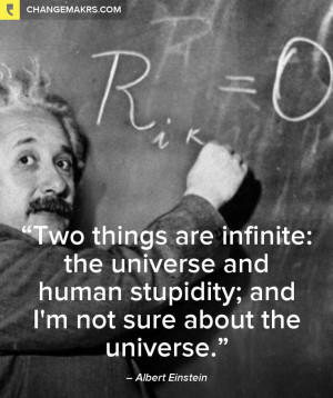 Albert Einstein, haha