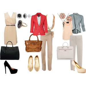 professional business casual for women