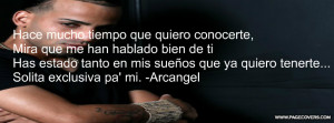 Arcangel Quotes Arcangel - hace mucho tiempo