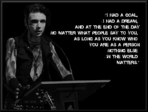 Andy Sixx Black Veil Brides Quotes Group of andy biersack quote