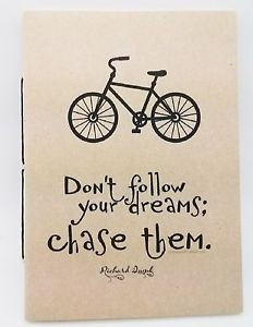 ... memo Dream Quote Notebook Blank Paper Notepad Retro Handmade Pocket