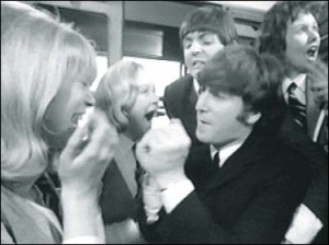 John Lennon in A Hard Day's Night: John craziness delights Patti Boyd ...