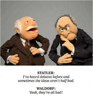 Statler and Waldorf commentary