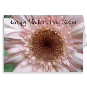 Happy Mother's Day Sister Card
