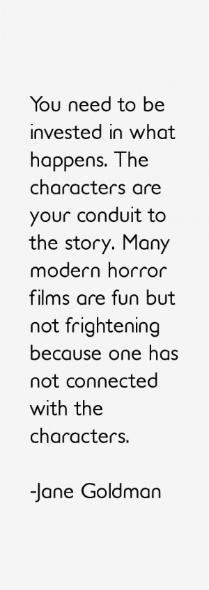 Jane Goldman Quotes